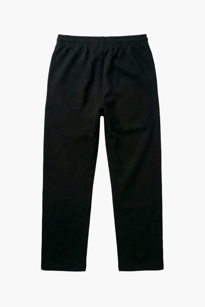 about heavy uncuffed fleece trouser slight taper…