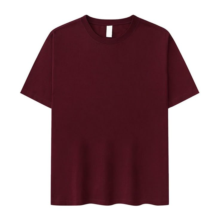 men’s summer cotton solid color t shirt fabric…